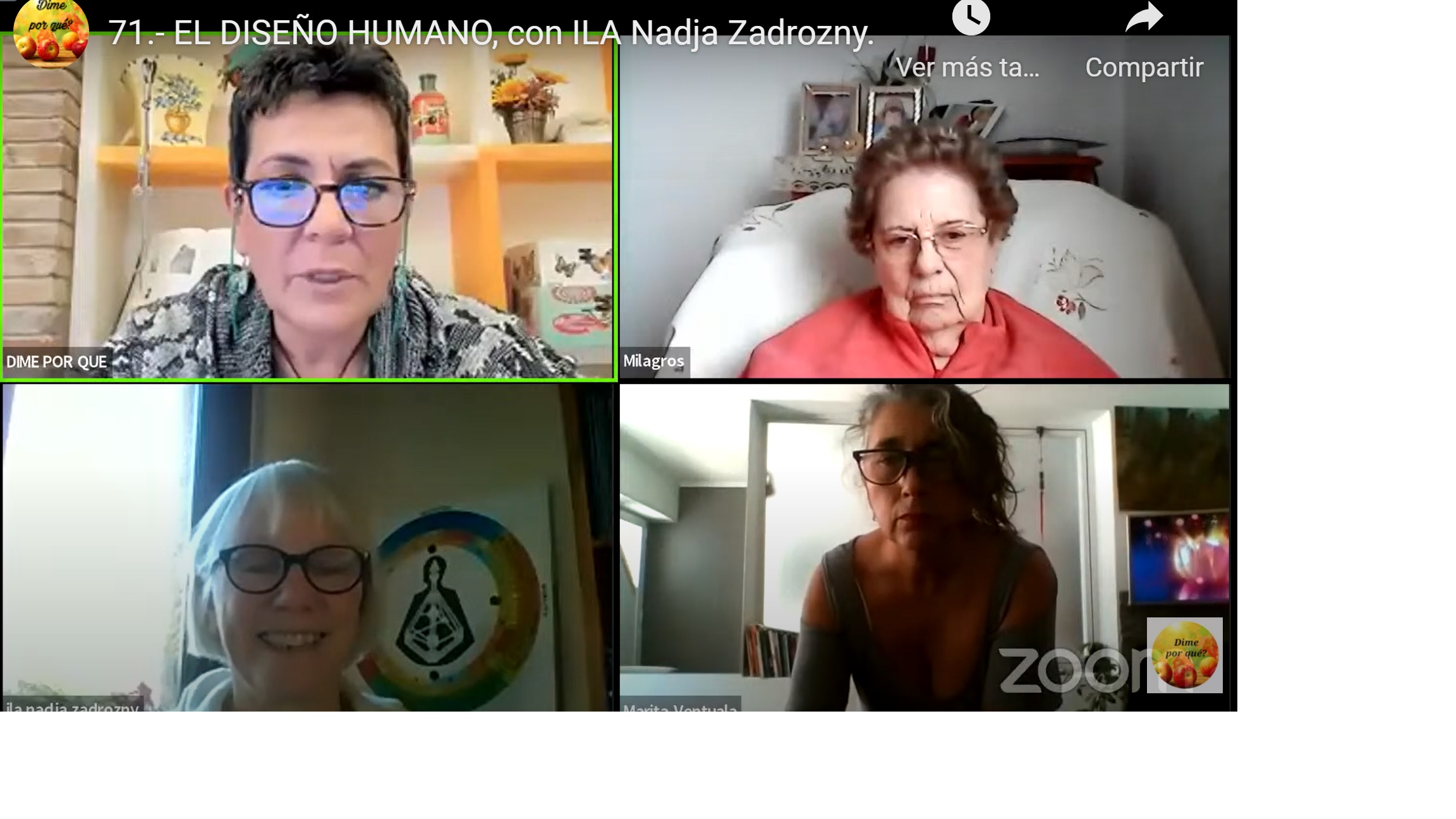 71.- EL DISEÑO HUMANO, con ILA Nadja Zadrozny.